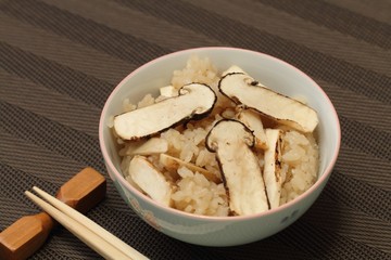 松茸ご飯