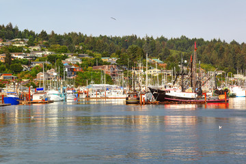 The port of Newport, Oregon