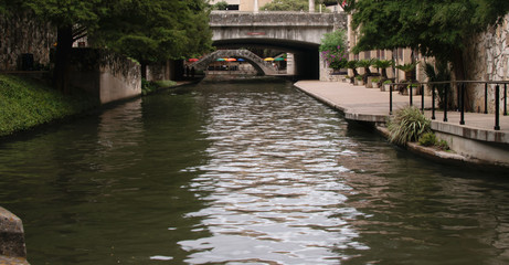 Obraz premium San Antonio River Walk - Ferry Tours