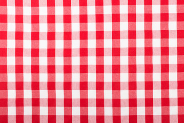 red checkered tablecloth good as background