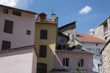 maisons mitoyennes en centre-ville