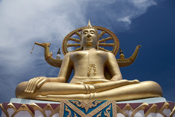 Fototapeta premium Big Buddha Statue auf Koh Samui Thailand