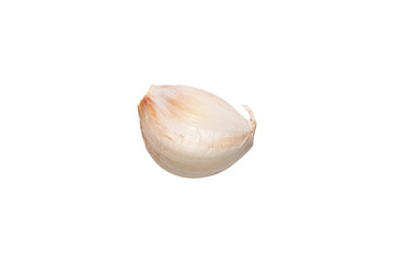 Garlic isolated on white Background