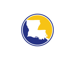 Louisiana Circle Logo Icon 1