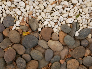 white and brown stone in nature,texture of stone,rock wall background