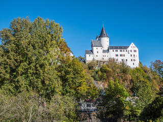 Obraz na płótnie Canvas Schloss Schwarzenberg im Erzgebirge in Sachsen