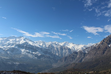 lake in mountains