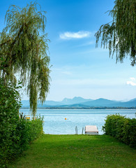 privater Zugang zum Chiemsee