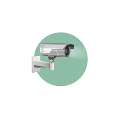 cctv camera 3/4 view,Security camera 3d illustration