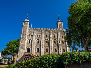 The White Tower - Main castle within the Tower of London 