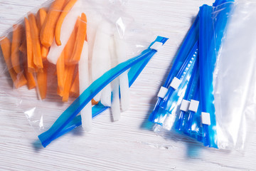 Zip lock plastic bags for Food Storage
