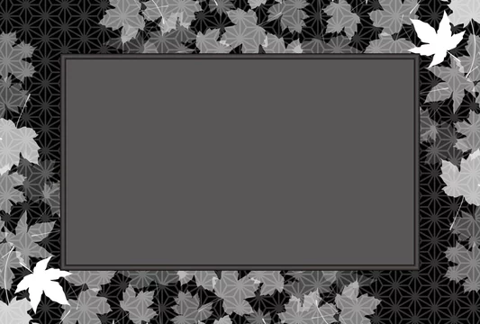 Background Wallpaper Vector Illustration Design Image Japan China Asia Free Size 背景 壁紙 ベクター イラスト 無料 無料素材 バックグラウンド フリー素材 和風素材 日本 背景壁紙 秋の素材 紅葉 楓の葉 落ち葉 枯葉 写真枠