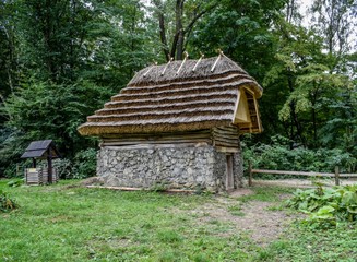 Skansen, stare chaty na Ukrainie, Lwów