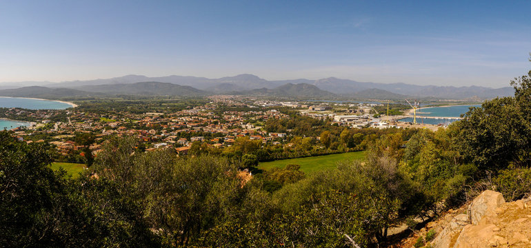 Blick auf Arbatax - Panorama