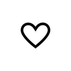 Naklejka na ściany i meble Heart vector icon isolated on background. Trendy sweet symbol. Pixel perfect. illustration EPS 10.