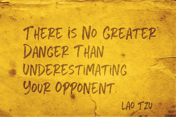 greater danger Lao Tzu