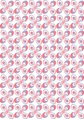 Abstract flowers,vector, background
