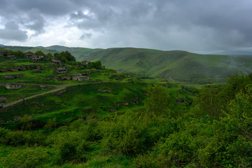 Fototapeta premium Armenia. Mountain village.