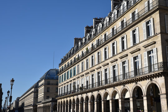 Rue de Rivoli à Paris, France