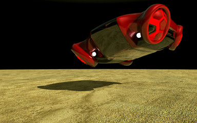 Fototapeta premium Interplanetary Bus 00777