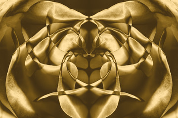 Abstract golden Shiny festive background, imitation fabric.