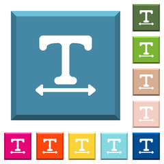 Adjust font width white icons on edged square buttons