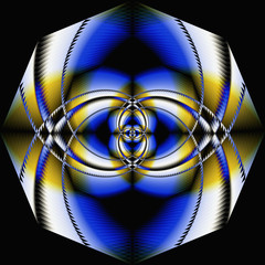 Abstract multicolored shiny festive background. Graphic ornament.