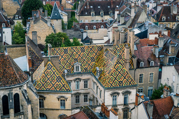 Vue sur Dijon du haut de la Tour Philippe Le Bon