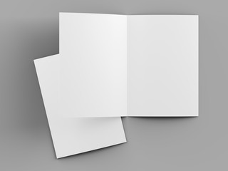 folded A4 brochure