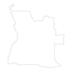 Map of Angola