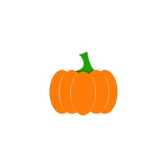 Pumpkin of icon the halloween the colour