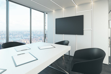 Modern meeting room interior