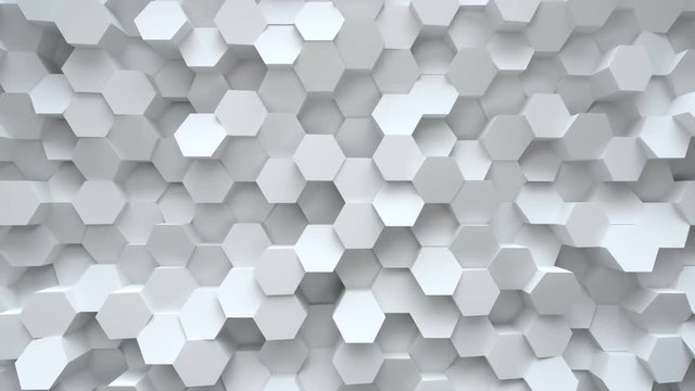 Сlean looping geometric background in 4k