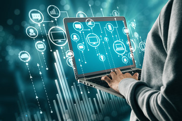 Technology and future concept