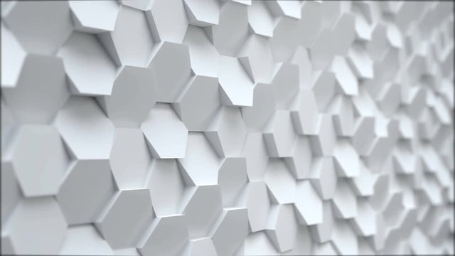 Сlean looping geometric background in 4k