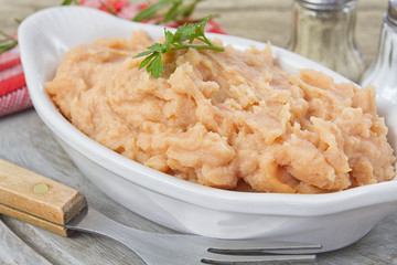 puree of coral lentils