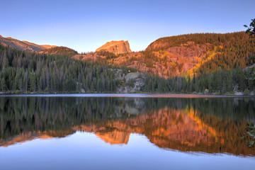 Bear Lake Reflection Rocky Mountain National Pzrk