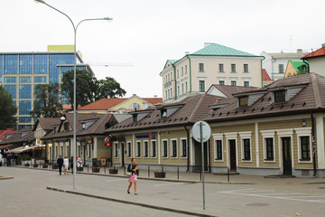  The capital of the Republic of Belarus is Minsk. Zybitskaya street view 3