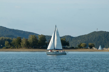 Obraz premium Sailing