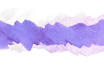 purple watercolor stain