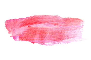 red watercolor stain