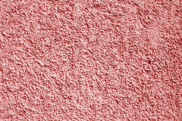 Concrete wall background in red color.