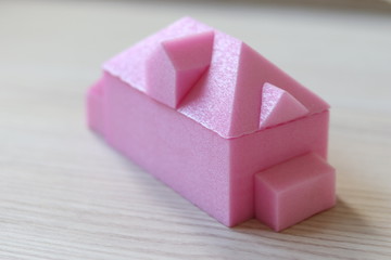 Pink house model