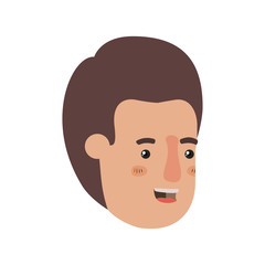 head of man avatar character