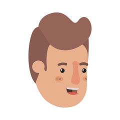 head of man avatar character