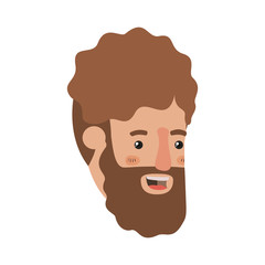 head of man avatar character