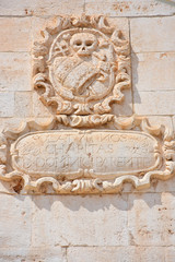 Italy, Casamassima, Church of Purgatory, view and details.