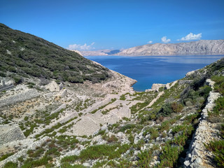Fototapeta na wymiar sv. Grgur island in Croatia