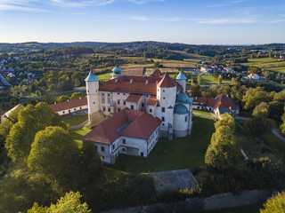 The 14th century castle in Nowy Wisnicz