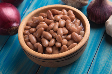 Cooked white beans